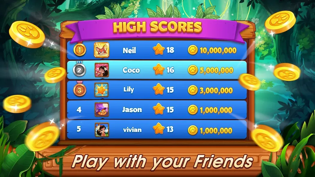 Solitaire Tripeaks: Card Games (Солитер Трипикс) МОД/Взлом [Меню, Бесконечные монеты и Открытые уровни] Screenshot 4