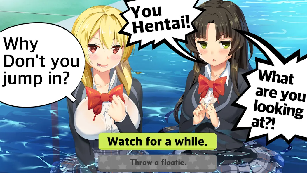 Moe! Ninja Girls/Sexy School МОД/Взлом [Все открыто, Дополнительные деньги и Меню MOD] Screenshot 1