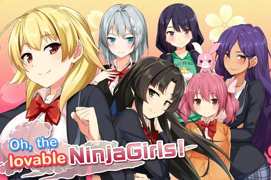Moe! Ninja Girls/Sexy School МОД/Взлом [Все открыто, Дополнительные деньги и Меню MOD] Screenshot 3