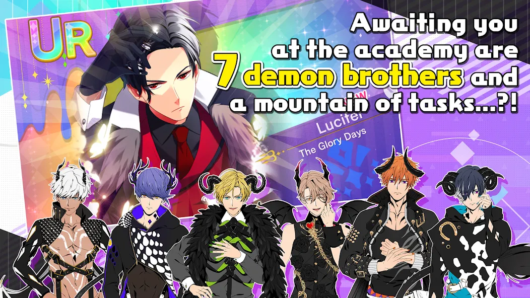 Obey Me! Anime Otome Sim Game МОД/Взлом [Деньги, Монеты и Меню MOD] Screenshot 2