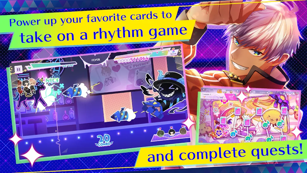 Otome Games Obey Me! NB МОД/Взлом [Бесконечные деньги, Монеты и Мега MOD] Screenshot 4