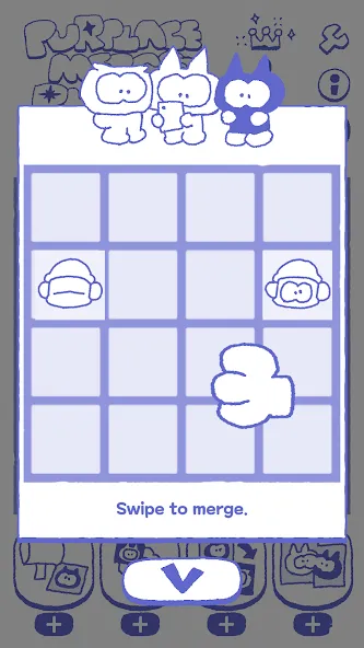 PURPLACE Merge Puzzle (Парплейс Мрдж Паззл) МОД/Взлом [Много денег, Монет и Все открыто] Screenshot 2