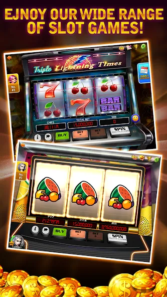 Cash Bay Casino - Slots game (Кэш Бэй Казино) МОД/Взлом [Бесконечные деньги, Монеты и Мега MOD] Screenshot 3