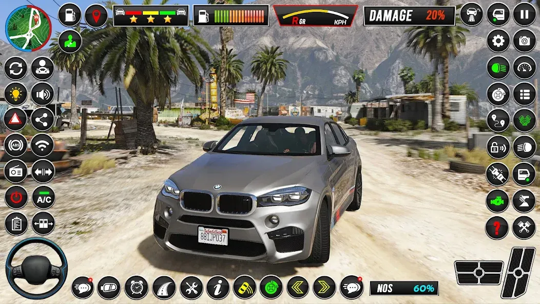 Real Car Parking Hard Car Game МОД/Взлом [Меню, Бесконечные монеты и Открытые уровни] Screenshot 2