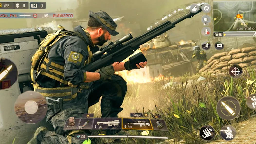 Cover Target: Offline Sniper МОД/Взлом [Много денег, Монет и Все открыто] Screenshot 1