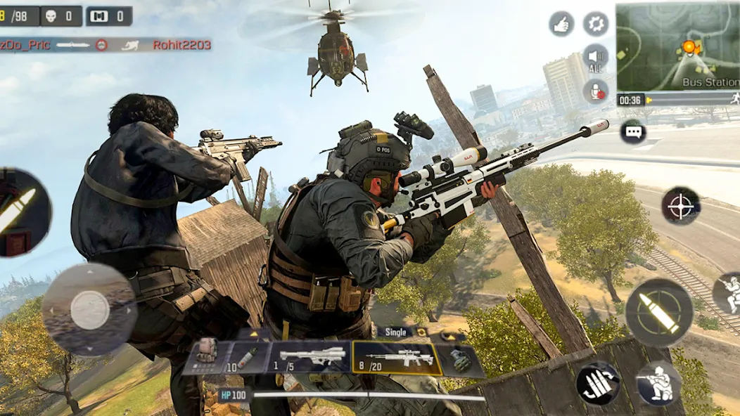Cover Target: Offline Sniper МОД/Взлом [Много денег, Монет и Все открыто] Screenshot 3