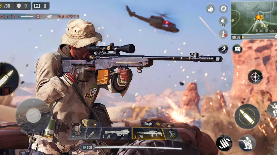 Cover Target: Offline Sniper МОД/Взлом [Много денег, Монет и Все открыто] Screenshot 4