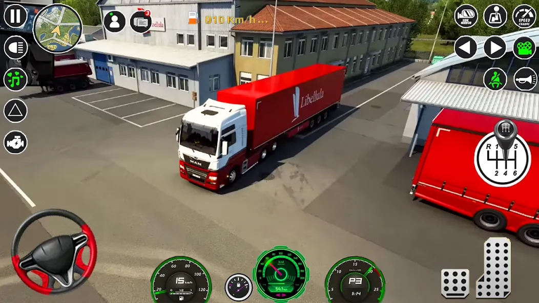 American Cargo City Driving 3D МОД/Взлом [Меню, Бесконечные монеты и Открытые уровни] Screenshot 3