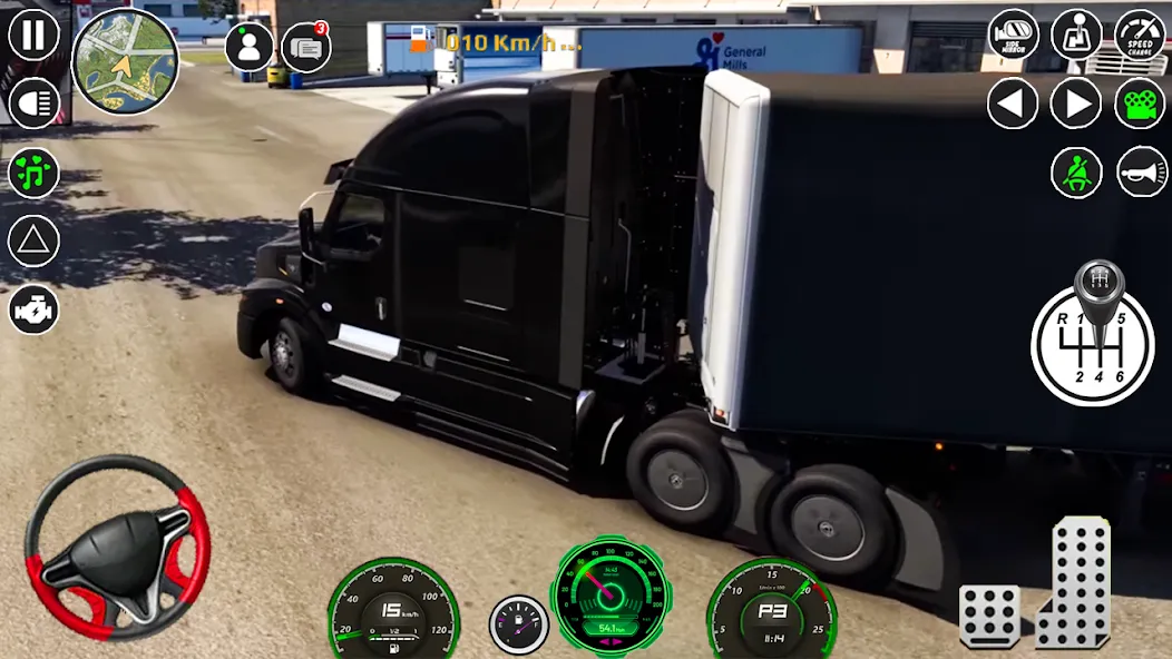 American Cargo City Driving 3D МОД/Взлом [Меню, Бесконечные монеты и Открытые уровни] Screenshot 4