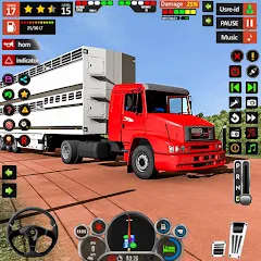Скачать American Cargo City Driving 3D Взлом (Много денег) на Андроид