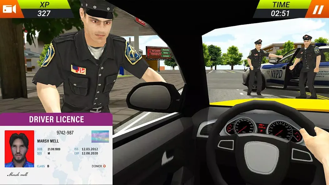Modern Taxi Car Glory Driving МОД/Взлом [Меню, Бесконечные монеты и Открытые уровни] Screenshot 2