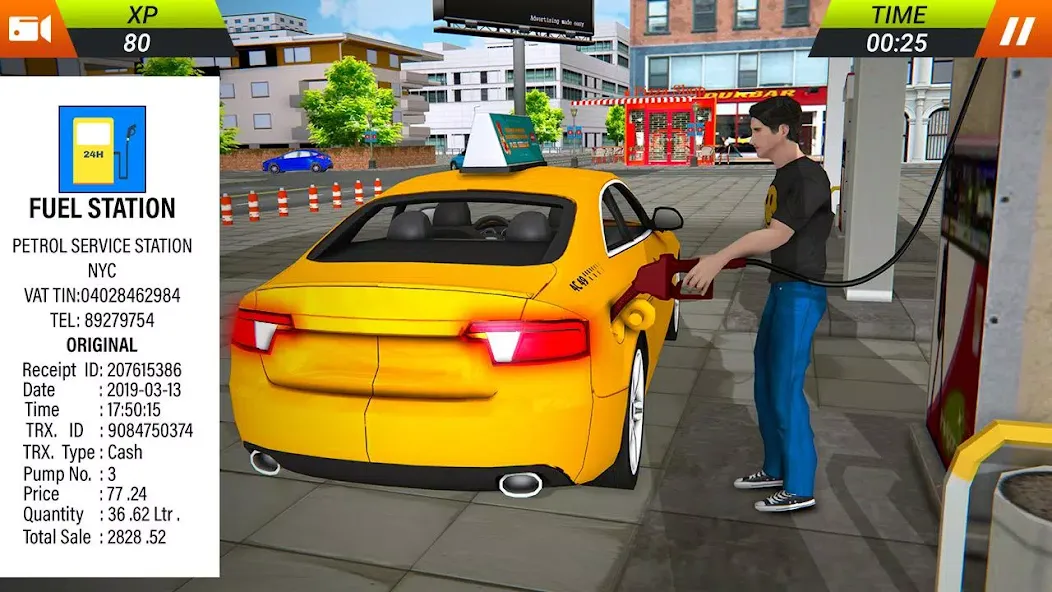 Modern Taxi Car Glory Driving МОД/Взлом [Меню, Бесконечные монеты и Открытые уровни] Screenshot 4