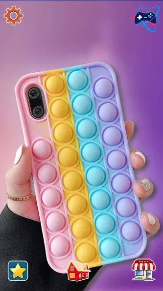 Pop it Fidget: ASMR Antistress (Поп ит Фиджет) МОД/Взлом [Все открыто, Дополнительные деньги и Меню MOD] Screenshot 5
