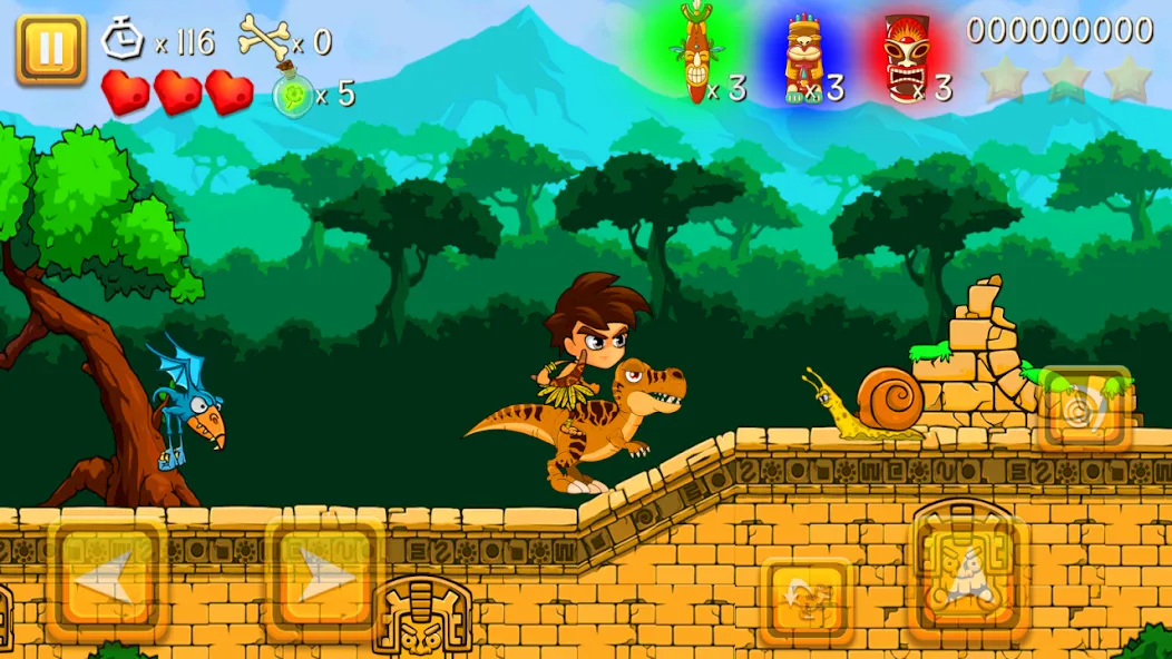Super Warrior Dino Adventures (Супер Воин Дино Приключения) МОД/Взлом [Много денег, Монет и Все открыто] Screenshot 3
