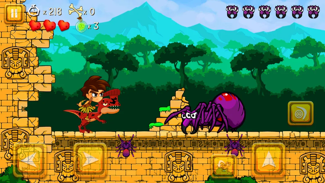 Super Warrior Dino Adventures (Супер Воин Дино Приключения) МОД/Взлом [Много денег, Монет и Все открыто] Screenshot 5