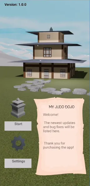 My Judo Dojo (Мой Дзюдо Додз Моя Дзюдо Додз) МОД/Взлом [Меню, Бесконечные монеты и Открытые уровни] Screenshot 1