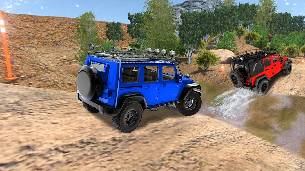4X4 Offroad SUV Driving Games МОД/Взлом [Все открыто, Дополнительные деньги и Меню MOD] Screenshot 1