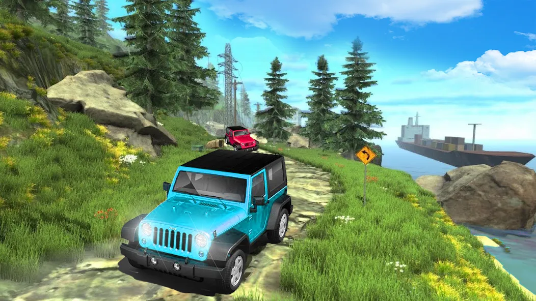 4X4 Offroad SUV Driving Games МОД/Взлом [Все открыто, Дополнительные деньги и Меню MOD] Screenshot 3