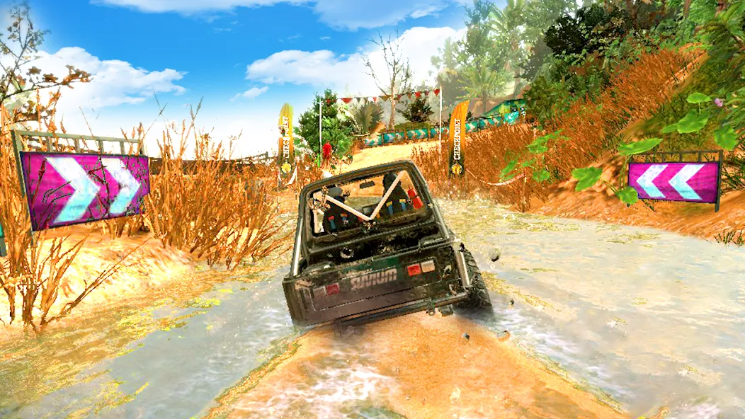 4X4 Offroad SUV Driving Games МОД/Взлом [Все открыто, Дополнительные деньги и Меню MOD] Screenshot 4