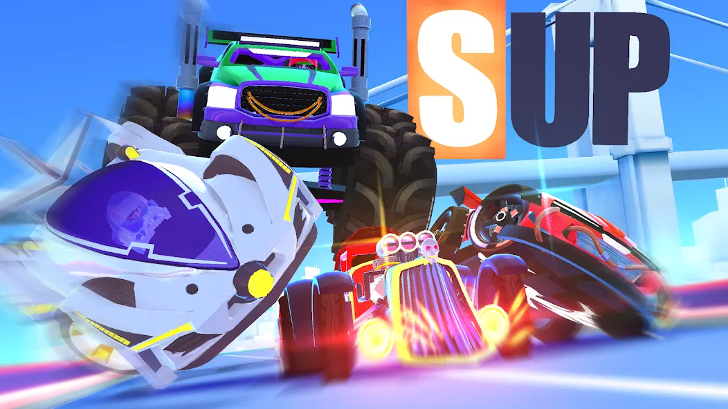 SUP Multiplayer Racing Games (СУП Мультиплеер Рейсинг) МОД/Взлом [Бесконечные деньги, Монеты и Мега MOD] Screenshot 5