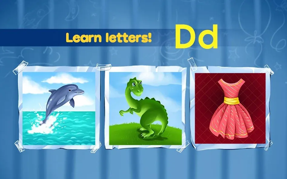 ABC Alphabet! ABCD games! МОД/Взлом [Много монет, Открытые уровни и Мега MOD] Screenshot 2