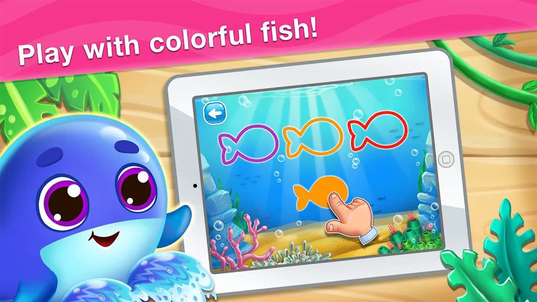 Colors learning games for kids МОД/Взлом [Много монет, Открытые уровни и Мега MOD] Screenshot 2