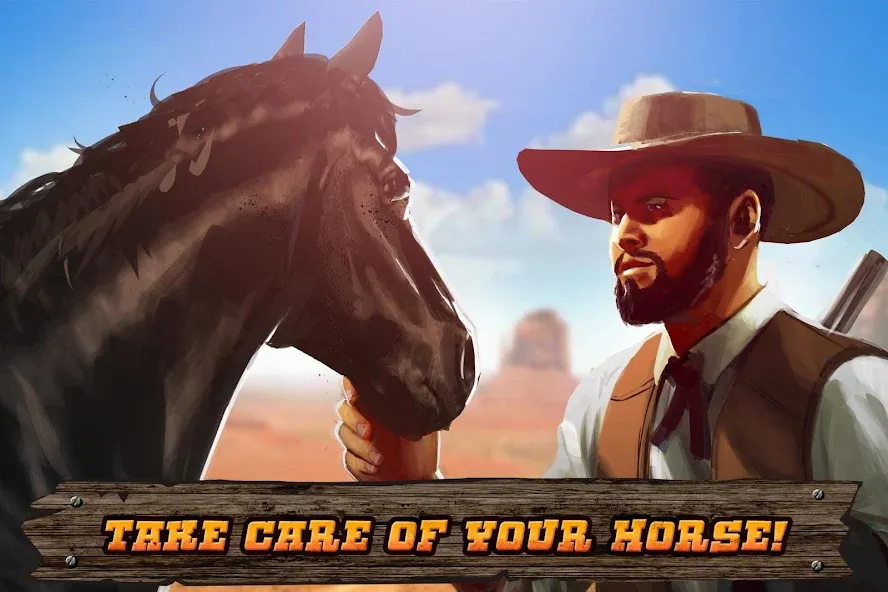 Cowboys Horse Racing Derby МОД/Взлом [Бесконечные деньги, Монеты и Мега MOD] Screenshot 2