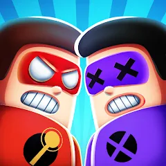 Скачать Взломанная The Superhero League на Андроид (Много денег) бесплатно