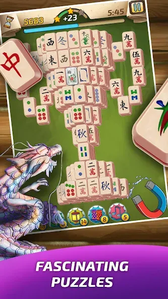 Mahjong Village МОД/Взлом [Много денег, Монет и Все открыто] Screenshot 1