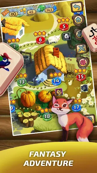 Mahjong Village МОД/Взлом [Много денег, Монет и Все открыто] Screenshot 2