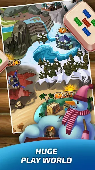 Mahjong Village МОД/Взлом [Много денег, Монет и Все открыто] Screenshot 4