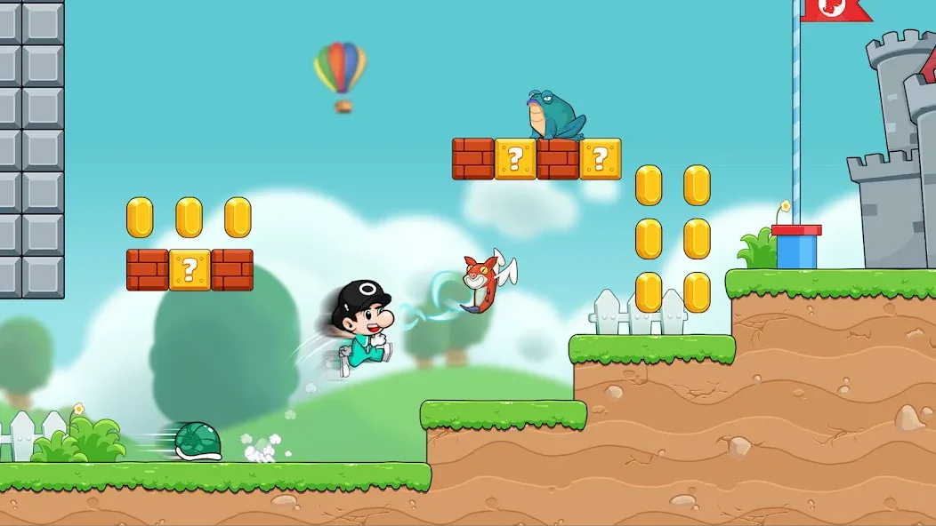 Bean's World Super: Run Games МОД/Взлом [Меню, Бесконечные монеты и Открытые уровни] Screenshot 5