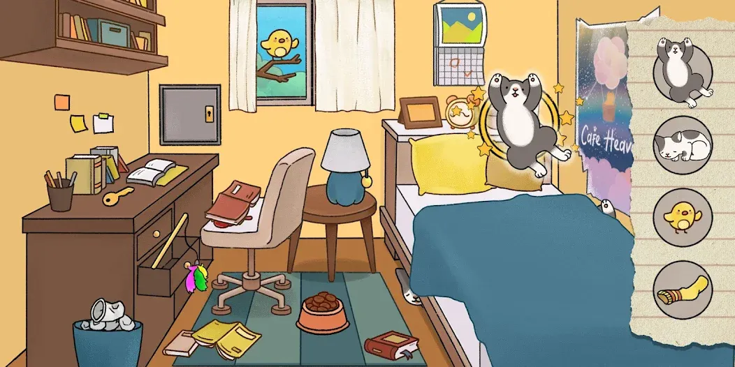 Find Hidden Cats—Detective Mio МОД/Взлом [Меню, Бесконечные монеты и Открытые уровни] Screenshot 2