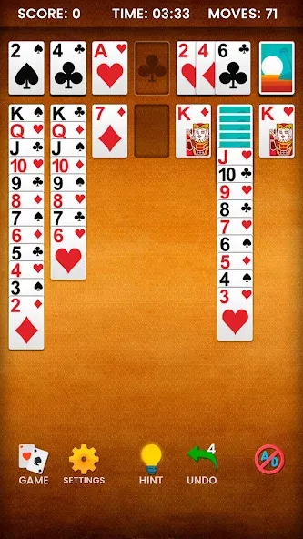 Klondike Solitaire (Клондайк солитер) МОД/Взлом [Все открыто, Дополнительные деньги и Меню MOD] Screenshot 5