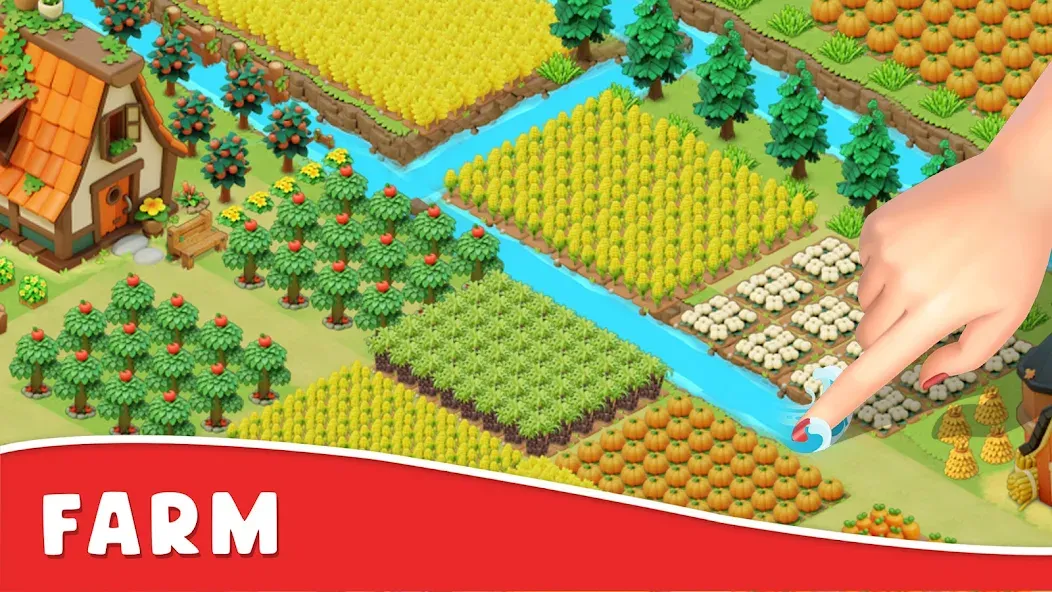 Coco Valley: Farm Adventure (Коко Валли) МОД/Взлом [Меню, Бесконечные монеты и Открытые уровни] Screenshot 1