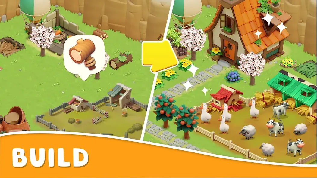 Coco Valley: Farm Adventure (Коко Валли) МОД/Взлом [Меню, Бесконечные монеты и Открытые уровни] Screenshot 4