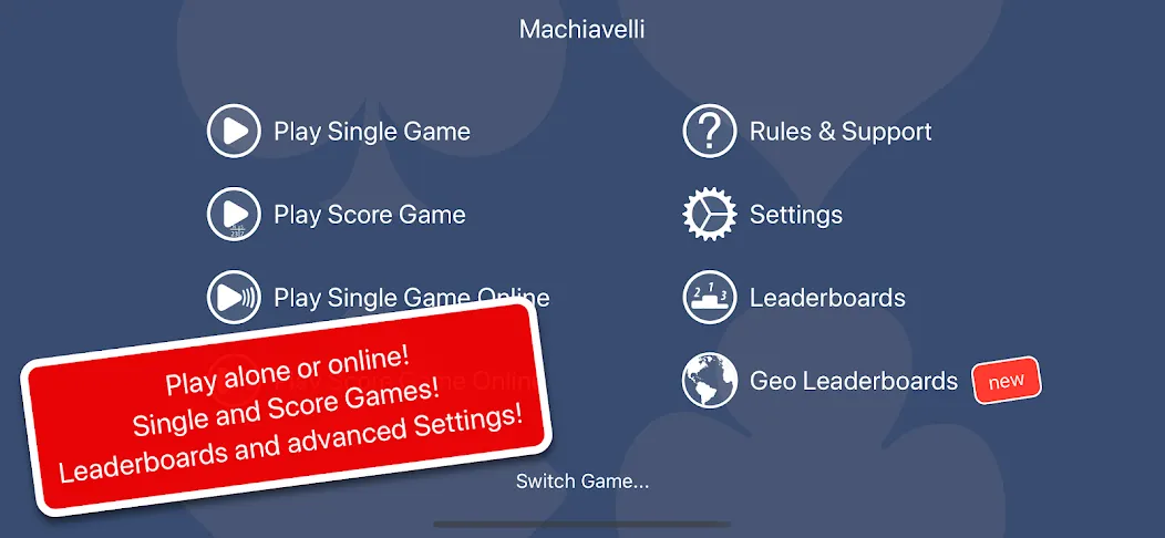 Machiavelli (Макиавелли) МОД/Взлом [Все открыто, Дополнительные деньги и Меню MOD] Screenshot 2