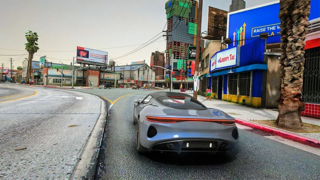 Car Driving City Racing Games (Кар Драйвинг Сити Рейсинг Геймс) МОД/Взлом [Меню, Бесконечные монеты и Открытые уровни] Screenshot 1
