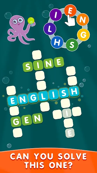Crossword out of the words МОД/Взлом [Бесконечные деньги, Монеты и Мега MOD] Screenshot 3
