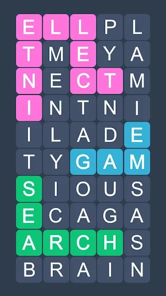 Word Search - Evolution Puzzle — скриншот 1 Word Search - Evolution Puzzle — скриншот 1