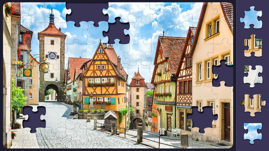 Relax Jigsaw Puzzles МОД/Взлом [Все открыто, Дополнительные деньги и Меню MOD] Screenshot 3