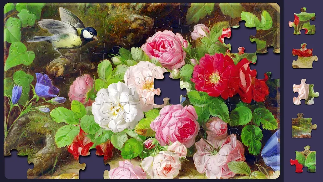 Relax Jigsaw Puzzles МОД/Взлом [Все открыто, Дополнительные деньги и Меню MOD] Screenshot 4