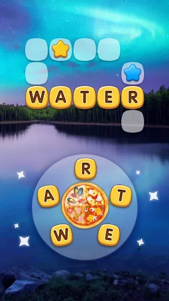 Word Pizza - Word Games МОД/Взлом [Много денег, Монет и Все открыто] Screenshot 4
