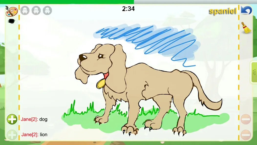 Draw and Guess Online МОД/Взлом [Все открыто, Дополнительные деньги и Меню MOD] Screenshot 2