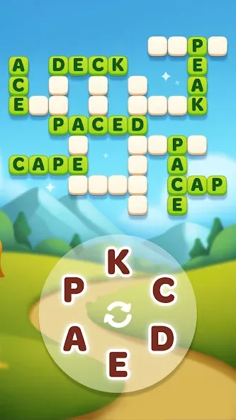 Word Spells: Word Puzzle Game МОД/Взлом [Деньги, Монеты и Меню MOD] Screenshot 3