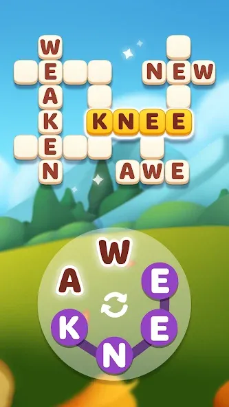 Word Spells: Word Puzzle Game МОД/Взлом [Деньги, Монеты и Меню MOD] Screenshot 4