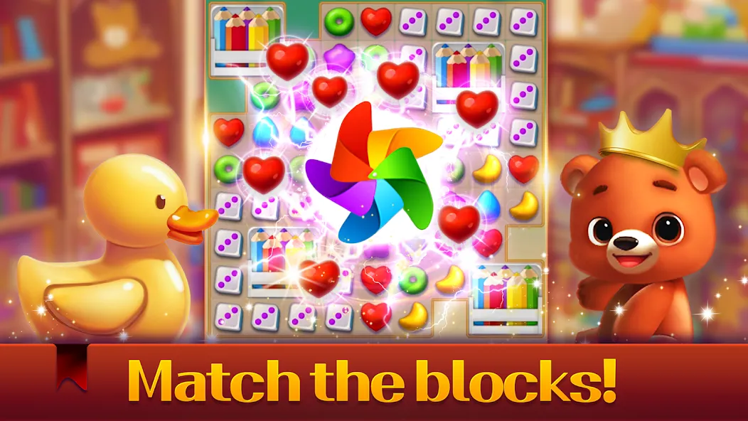 Toy Bear Sweet POP: Match 3 (Той Бир Свит ПОП) МОД/Взлом [Бесконечные деньги, Монеты и Мега MOD] Screenshot 2