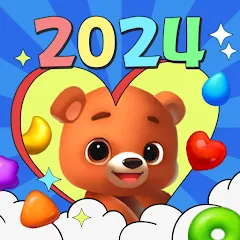 Скачать Toy Bear Sweet POP: Match 3 взлом на много жизней и ходов для Андроид