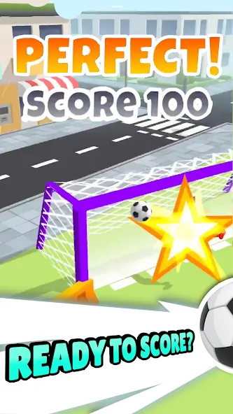 Crazy Kick! Fun Football game МОД/Взлом [Деньги, Монеты и Меню MOD] Screenshot 1