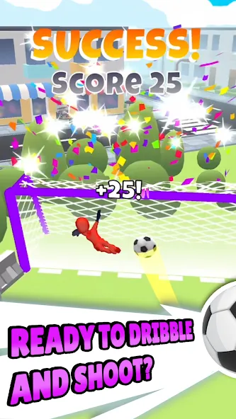 Crazy Kick! Fun Football game МОД/Взлом [Деньги, Монеты и Меню MOD] Screenshot 2